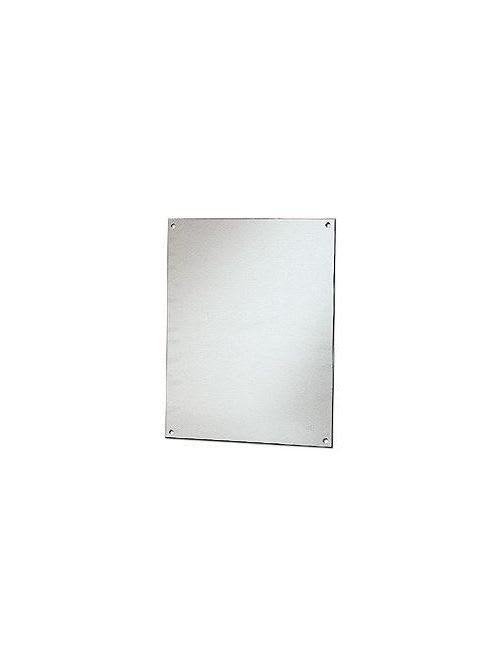 Stahlin Enclosures - Stahlin (RobRoy) BP66AL 4.88 x 4.88 Inch Aluminum Flat Enclosure Back Panel