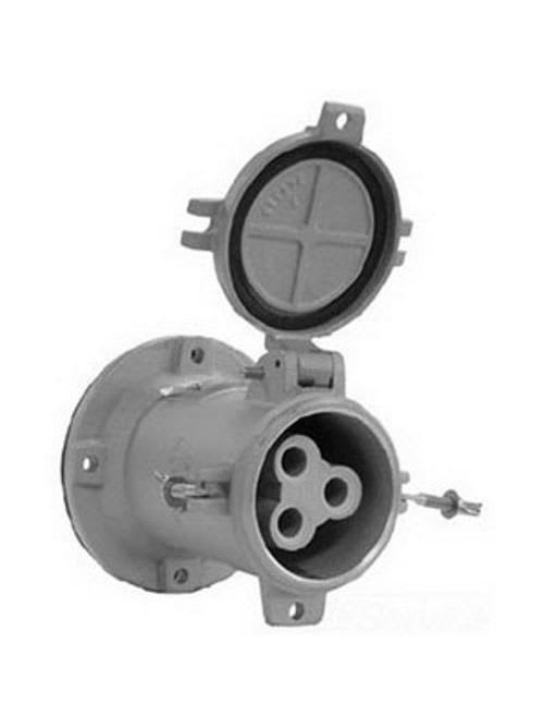 Appleton Electric - Appleton ADR20044RS 200 Amp 4-Wire 4-Pole Flip Lid Receptacle