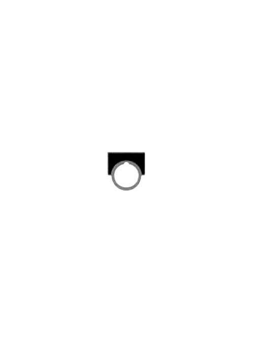 Siemens - Siemens 52NL02R 2 x 1-7/16 Inch Blank Red Large Push Button Legend Plate