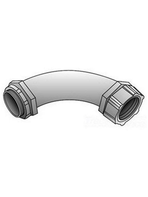 OZ-Gedney Co. - O-Z/Gedney 4Q-9300 3" 90deg Liquidtight Connector, Malleable Iron Body, Steel Ferrule