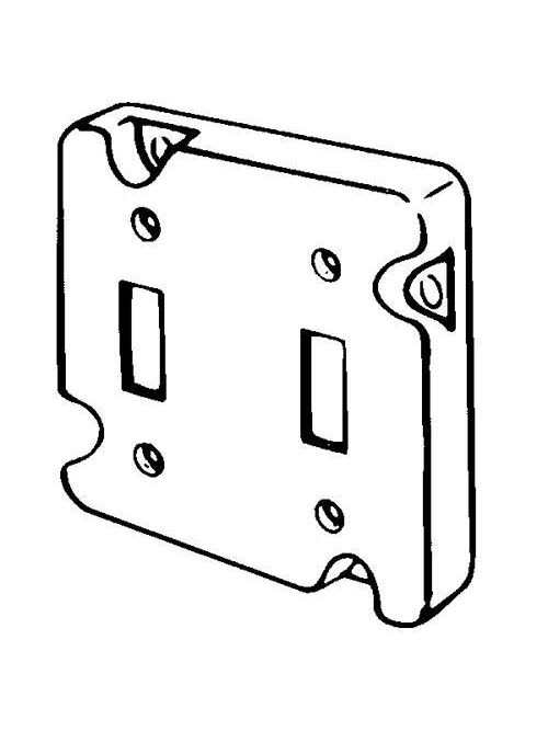 Appleton Electric - EGS 8490 4-11/16 IN SQ CVR 2 TOGGLE