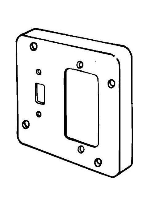 Appleton Electric - EGS 8484A 4-11/16 SQ CVR 1 GFCI/TOG