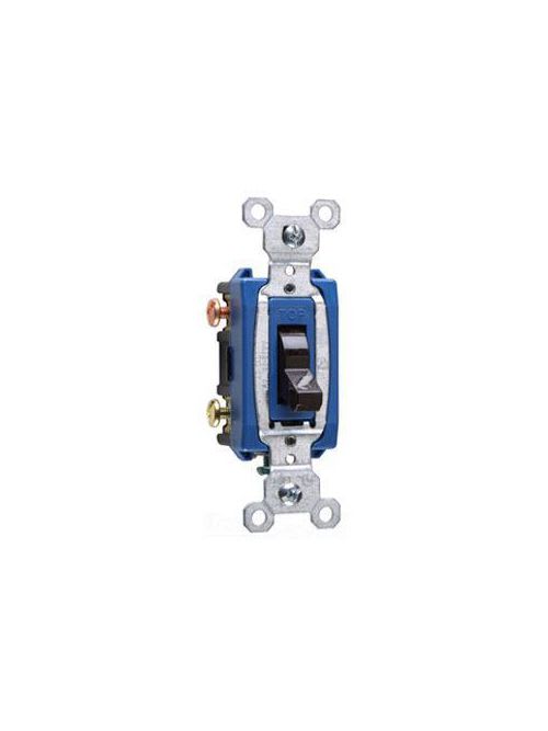 Pass & Seymour / Legrand - Pass & Seymour CS15AC3-BK Commercial 3pole Switch, Side Wire, 15A 120/277V - Black