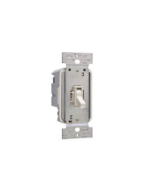 Pass & Seymour / Legrand - Pass & Seymour T600-WV 600 W 120 Volt 1-Pole White Thermoplastic Incandescent Toggle with Non-Preset Dimmer