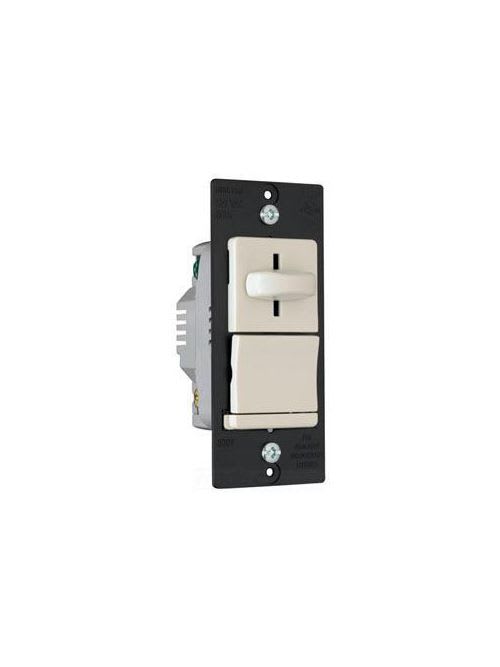 Pass & Seymour / Legrand - Pass & Seymour LS600-PLAV Incandescent Single Pole, Preset slide 600W - Light Almond