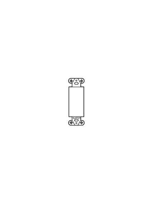 Pass & Seymour / Legrand - Pass & Seymour 326-W Mounting Strap, Blank Insert, White