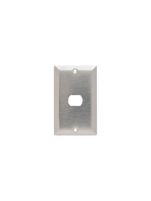 Pass & Seymour / Legrand - Pass & Seymour K1-W Plate Plastic Despard Horizontal 1device 1gang With Line - White