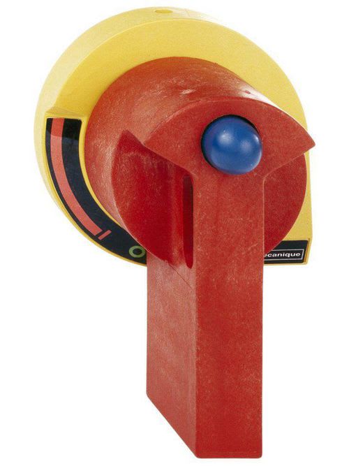 Square-D / Schneider - Square D GS1AH120 Red/Yellow On-Off Legend Padlockable Pistol Disconnect Switch Handle