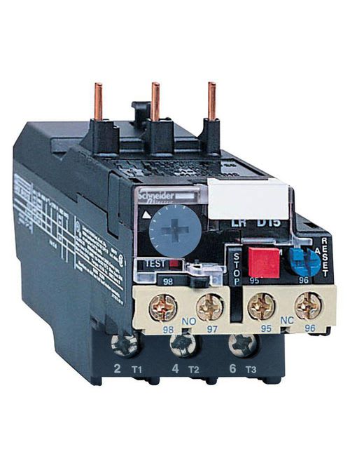 Square-D / Schneider - Square D LRD1521 600 Volt 18 Amp 3-Pole Bi-Metallic Screw Clamp Terminal Thermal Overload Relay