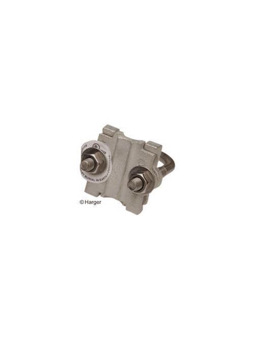 Harger Lightning Protection - Harger Lightning & Grounding CPC.5/.75 0.5 to 0.75 Inch Electrotin Plated Bronze U Bolt Pipe Clamp
