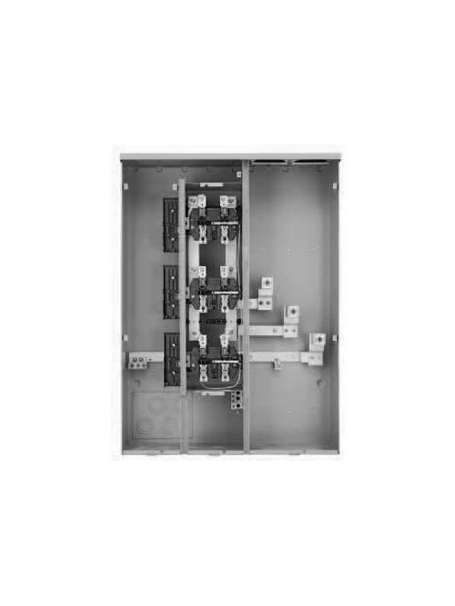 Siemens - Siemens WEP4212 120/240 VAC 400 Amp 1-Phase 3-Wire Overhead/Underground Feed Direction Meter Center