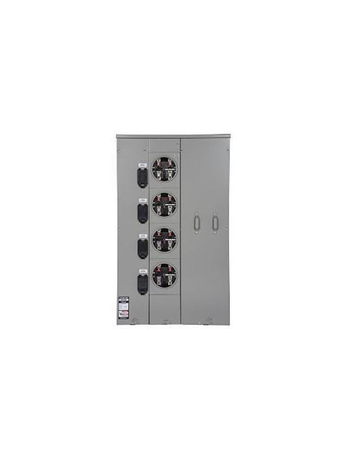 Siemens - Siemens WEP4611 120/240 VAC 400 Amp 1-Phase 3-Wire Overhead/Underground Feed Direction Meter Center