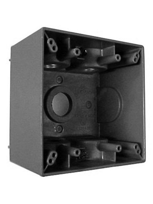 Appleton Electric - Appleton WDP210 2-Gang Weatherproof Outlet Box