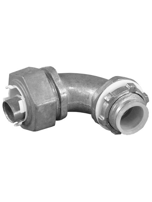 Appleton Electric - Appleton LML-11 1/2" Zinc Die-Cast 90 Degrees Non-Metallic Liquidtight Conduit Connector