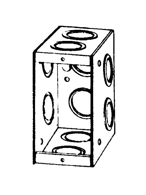 Appleton Electric - Appleton M1-350 1-Gang 3-1/2" Deep Masonry Box