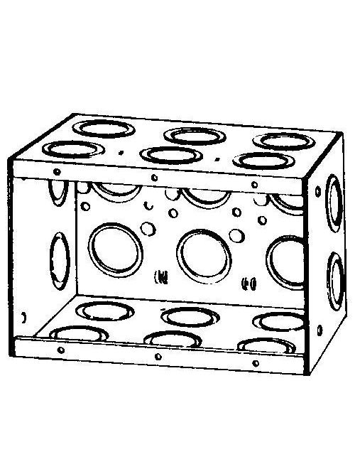 Appleton Electric - Appleton M3-350 3-Gang 3-1/2" Deep Masonry Box