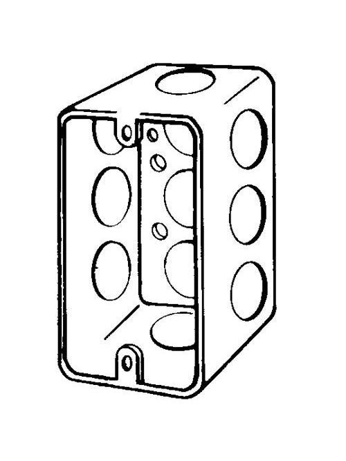Appleton Electric - Appleton 4SSL1/2-DR 4" x 2-1/8" Drawn Handy Box