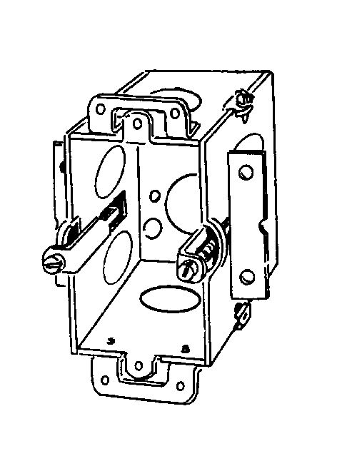 Appleton Electric - Appleton 222-OW 3 x 2" Old Work Square Corner Switch Box