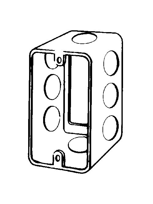 Appleton Electric - Appleton 4CSE1/2 1/2" Side 13 In. Steel Handy Box Extension Ring