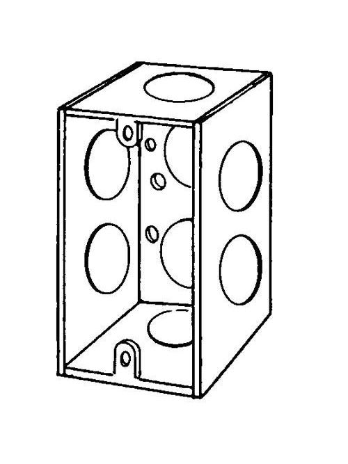 Appleton Electric - Appleton 4SSL-3/4 4" x 2-1/8" Welded Handy Box