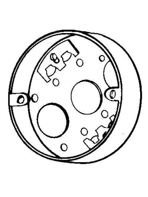 Appleton Electric - Appleton 510LC 1/2" Deep Steel Round Box
