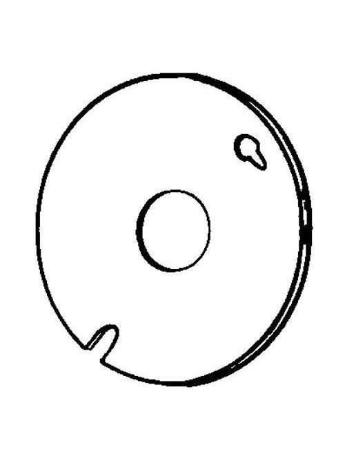 Appleton Electric - Appleton 8320 3-1/4" Diameter 1/2" Knockouts Round Cover