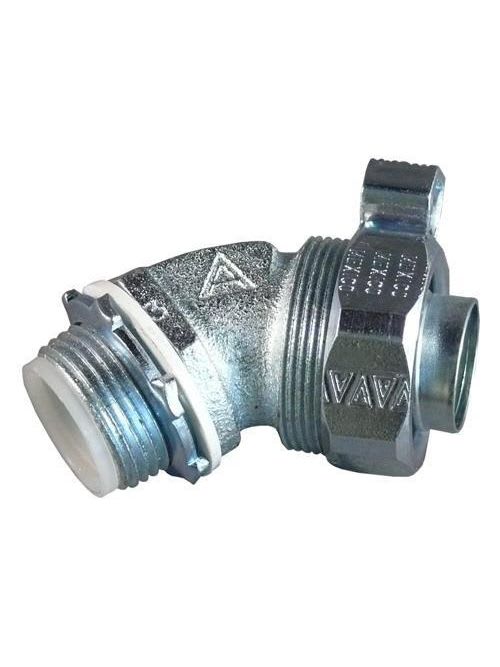 Appleton Electric - Appleton STB-4550L 1/2" 45 Degree Insulated Liquidtight Connector