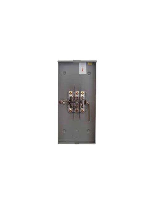 Siemens - Siemens 47604-82 600 VAC 320 Amp 1-Phase 3-Wire 4-Jaw 1-Position Lever Bypass Ringless Meter Mounting Equipment