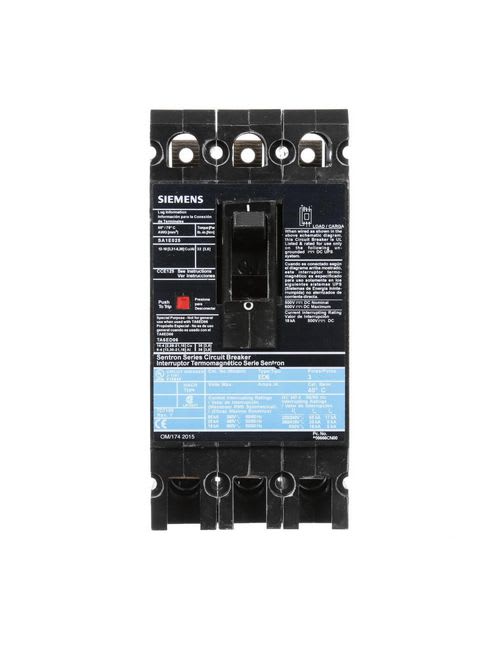Siemens - SIEM ED63B110L BRKR ED6 3P 600V 110A LUG