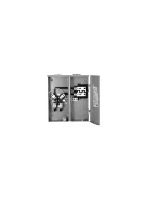 Siemens - Siemens MM0406L1200RHJB 120/240 VAC 200 Amp 1-Phase 22 kA 3-Wire 5-Jaw 6-Circuit Horn Bypass Ringless Meter Main