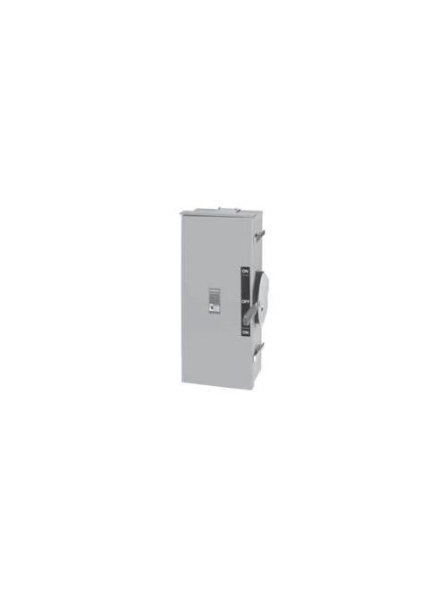 Siemens - Siemens DTF321 240 VAC/250 VDC 30 Amp 3-Pole 3-Wire NEMA 1 Heavy Duty Fusible Safety Switch