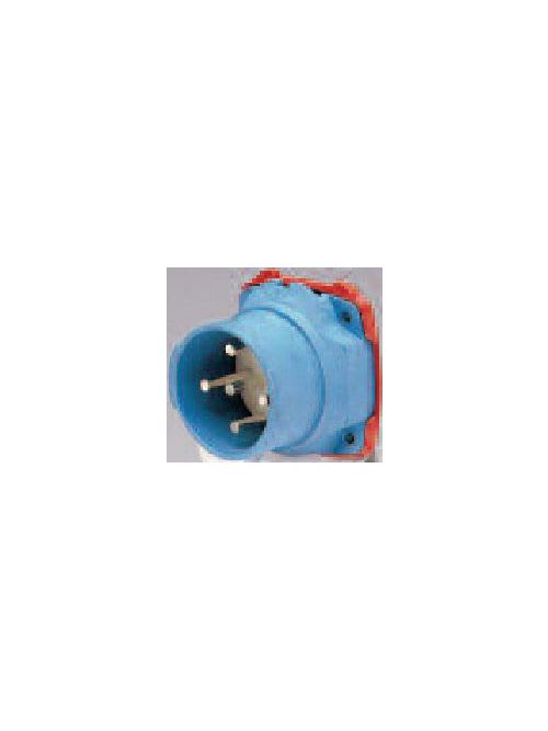 Meltric - Meltric 63-18075 DSN20 Inlet, Poly, Blue, Size 1, Type 4X & IP69, 1P+N+G, 20A, 125 VAC, 60 Hz
