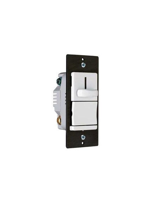 Pass & Seymour / Legrand - Pass & Seymour LS600-PWV Incandescent Single Pole, Preset slide 600W - White