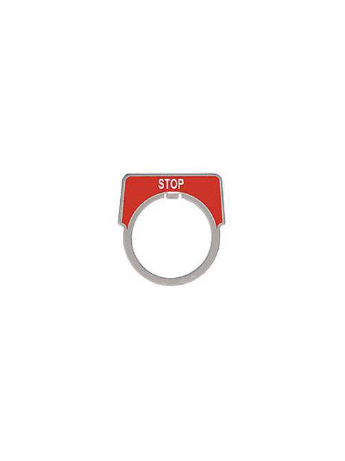 Square-D / Schneider - Square D 9001KN202BP Type K 30 mm Push Button Legend Plate