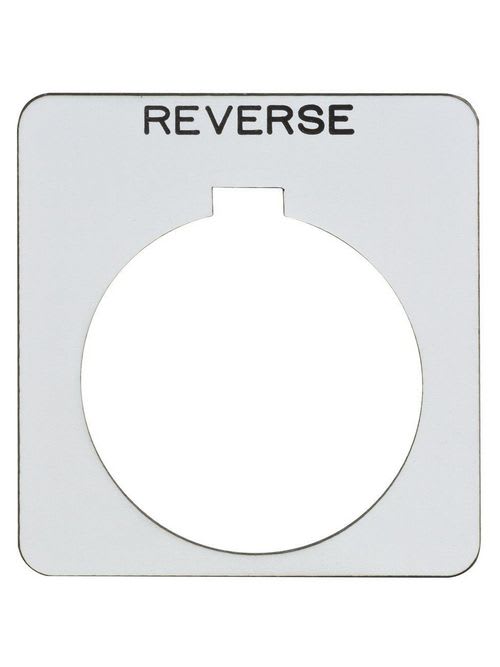 Square-D / Schneider - SQD 9001KN207WP PUSH BUTTON LEGEND