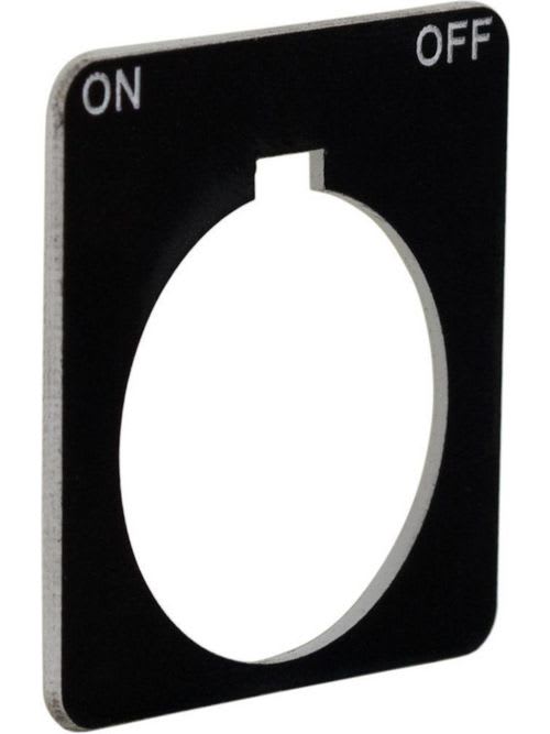 Square-D / Schneider - Square D 9001KN245BP Type K 30 mm Push Button Legend Plate