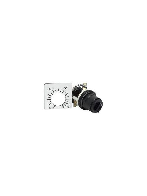 Square-D / Schneider - Square D 9001SK2104 300 Volt 2 W 500 Ohm NEMA 4/13 30 mm Push Button Potentiometer