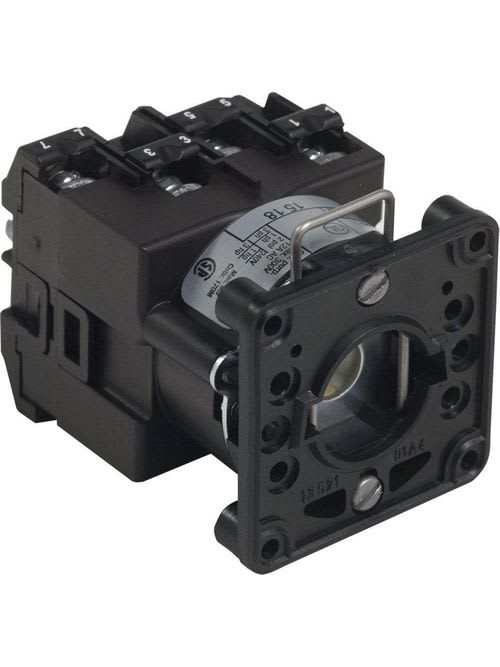 Square-D / Schneider - Square D 9003K2D004NA 300 Volt 12 Amp 4-Contact 3NO 1NC Screw Clamp Terminal Rotary Cam Switch Contact Block Assembly
