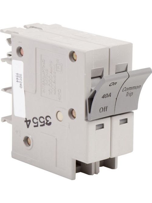 Square-D / Schneider - Square D SDT240 2-Pole 40 Amp 240 Volt Plug-On Miniature Circuit Breaker