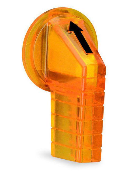 Square-D / Schneider - Square D 9001A24 NEMA 4/4X/13 Amber Gloved Hand 30 mm Selector Switch Knob