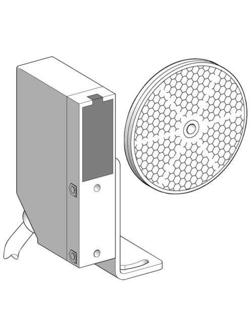 Square-D / Schneider - Square D XULM06031L05 264 VAC 2 Amp 5-Wire Retroreflective Photoelectric Sensor