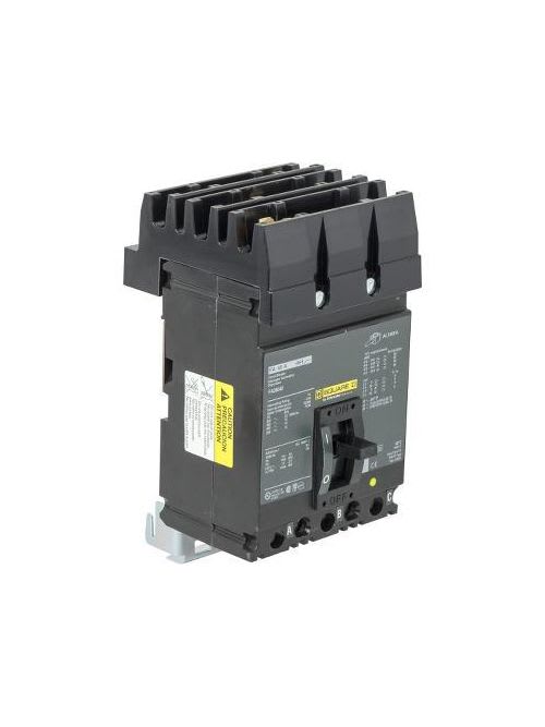 Square-D / Schneider - Square D FA36040 3-Pole 40 Amp 600 Volt Thermal Magnetic Molded Case Circuit Breaker