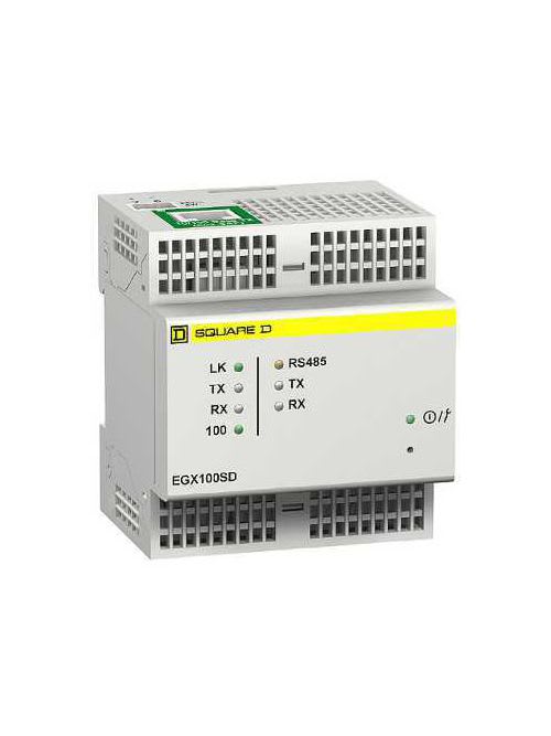 Square-D / Schneider - Square D EGX100SD 24 Volt 80.8 x 72 x 65.8 mm 10/100 Base Ethernet Gateway