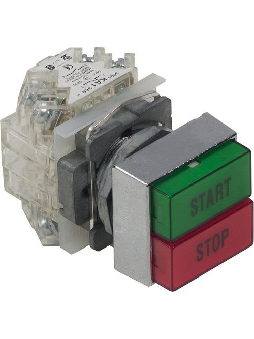 Square-D / Schneider - Square D 9001KXRC111 30 mm 10 Amp 600 Volt Push Button