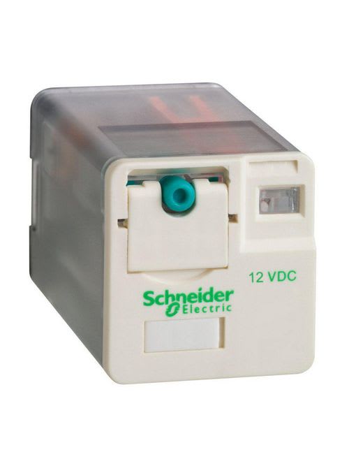 Square-D / Schneider - Square D RUMC2AB1JD 12 VDC 16 Amp 2CO DPDT Plug-In Relay