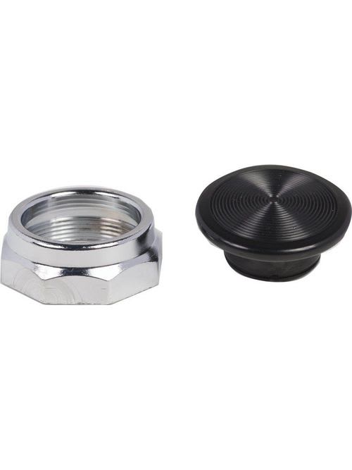 Square-D / Schneider - Square D 9001K16B 1-3/8 Inch NEMA 1/2/3/3R/4/12/13 Black Mushroom Push Button Knob
