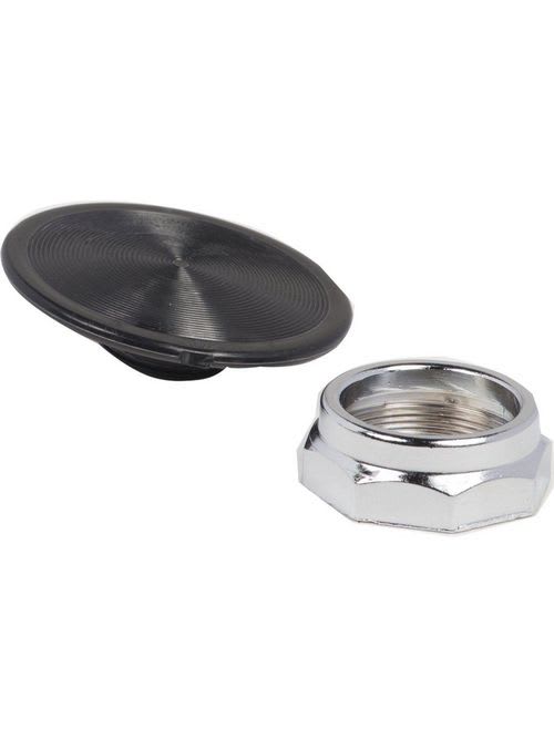 Square-D / Schneider - Square D 9001K17B 2-1/4 Inch NEMA 1/2/3/3R/4/12/13 Black Mushroom Push Button Knob