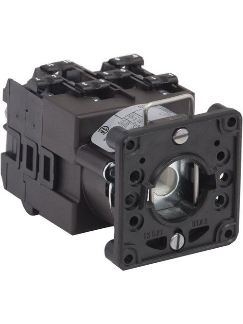 Square-D / Schneider - Square D 9003K2F006NA 300 Volt 12 Amp 6-Contact 5NO 1NC Screw Clamp Terminal Rotary Cam Switch Contact Block Assembly