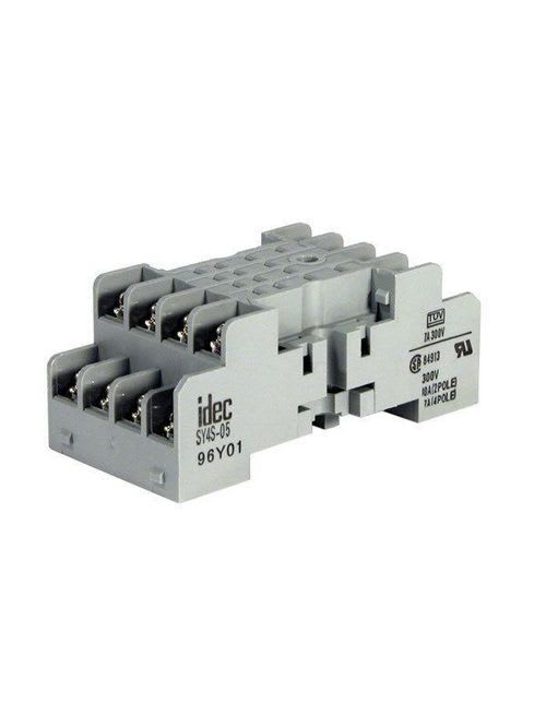 Idec Products - IDEC Corporation SY4S-05 4-Pin 14-Blade Screw Terminal Din Rail Mount Relay Socket