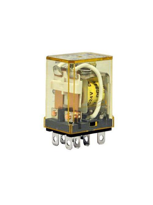 Idec Products - IDEC Corp RH2B-UAC24V 24/240 VAC 10 Amp DPDT Electro Mechanical Plug-In Blade Relay